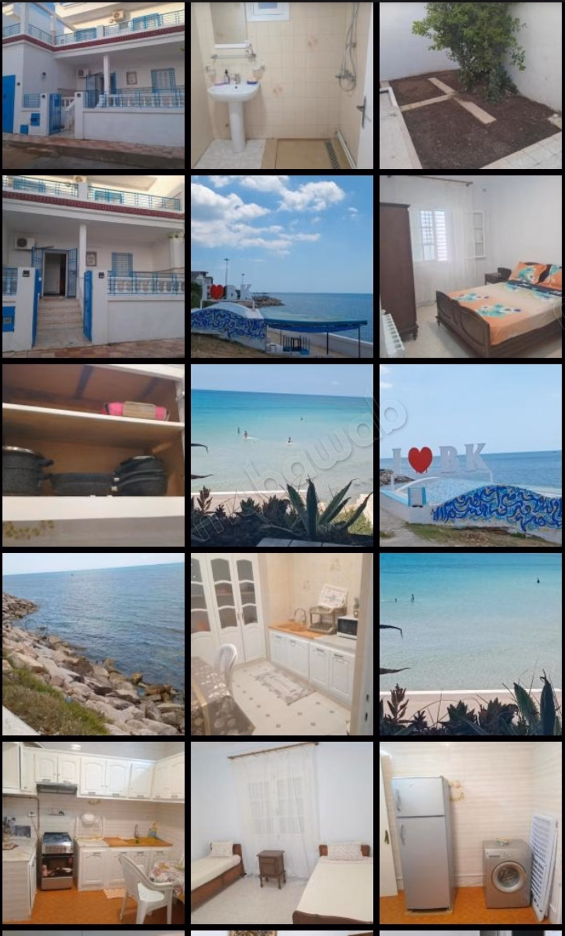Location maison de vacances. Surface totale 200 m². Jardin et terrasse