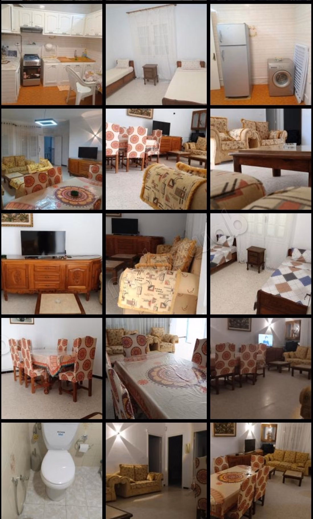 Location maison de vacances. Surface totale 200 m². Jardin et terrasse