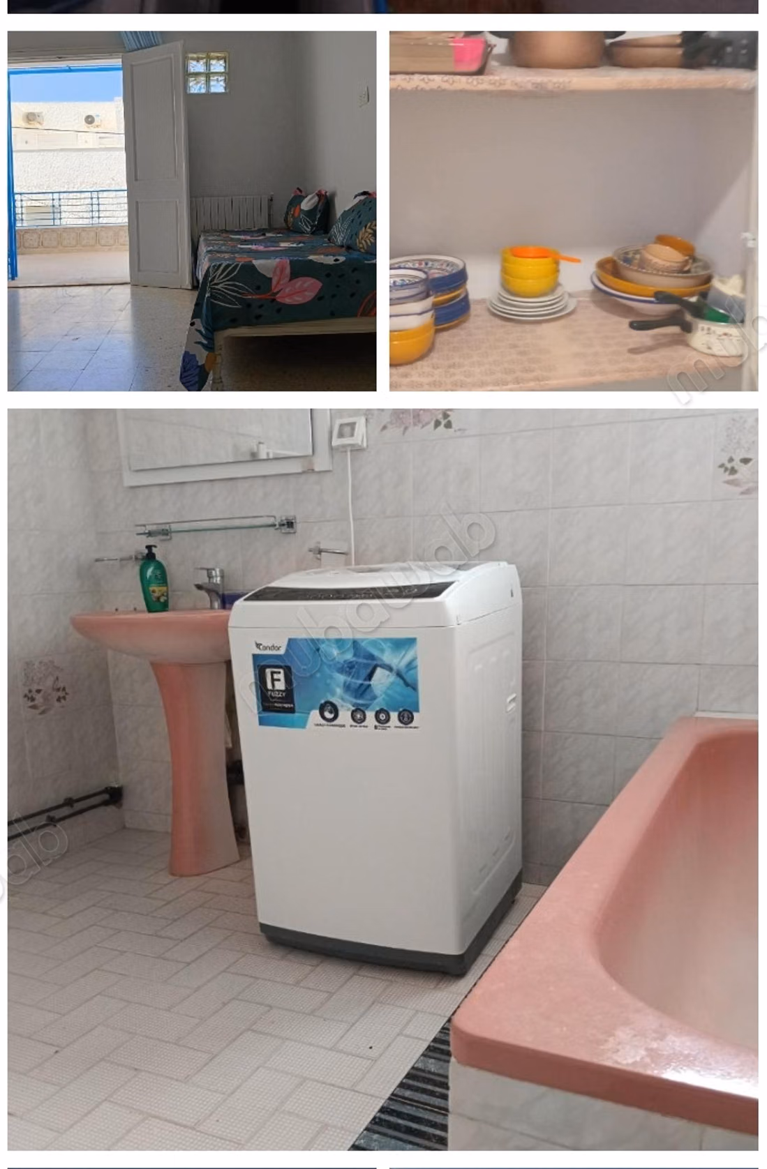 Location maison de vacances. Surface totale 200 m². Jardin et terrasse