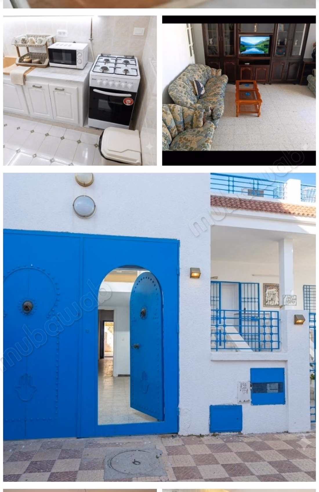 Location maison de vacances. Surface totale 200 m². Jardin et terrasse