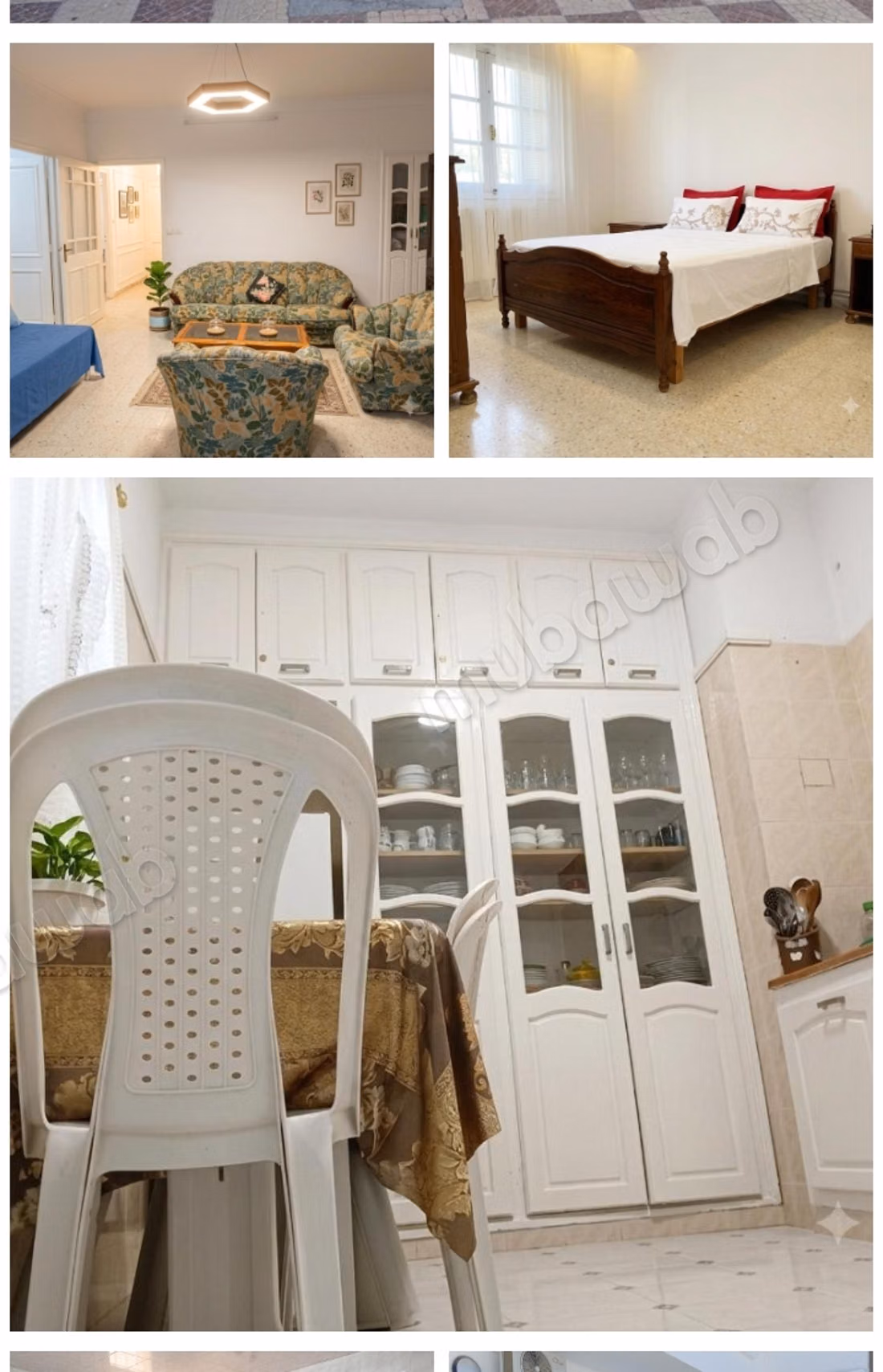 Location maison de vacances. Surface totale 200 m². Jardin et terrasse