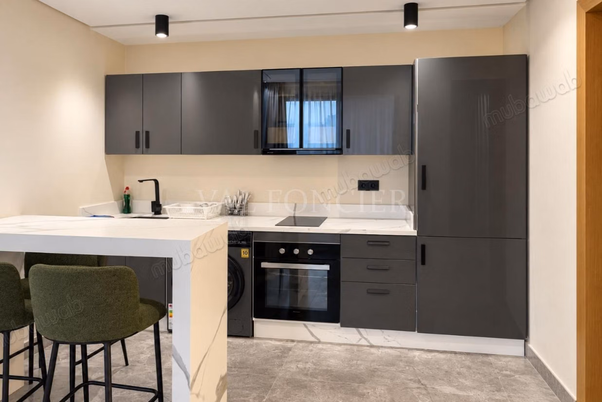 Affitto di un nuovo studio arredato con terrazza CFC, Casablanca