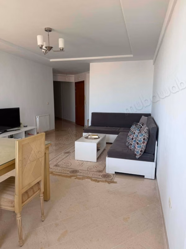 Beautiful apartment for rent in El Aouina. 2 lovely bedrooms. Concierge service and air conditioning
