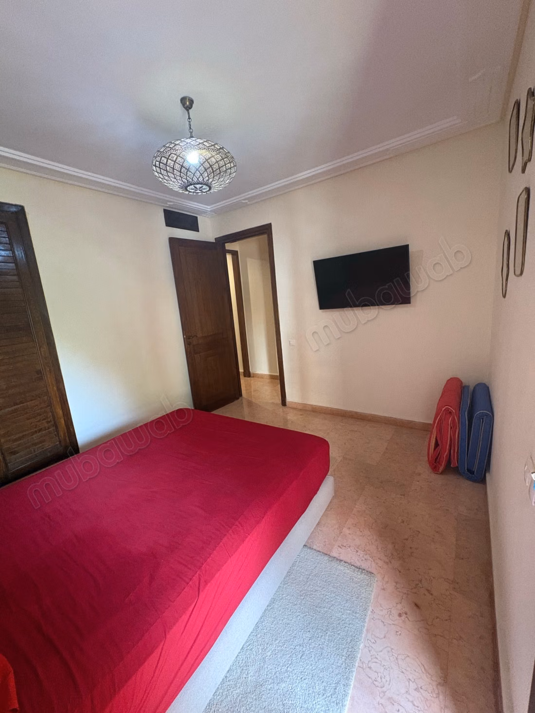 Prachtig appartement te huur in Agdal. Totale oppervlakte 150 m². Goed ingericht