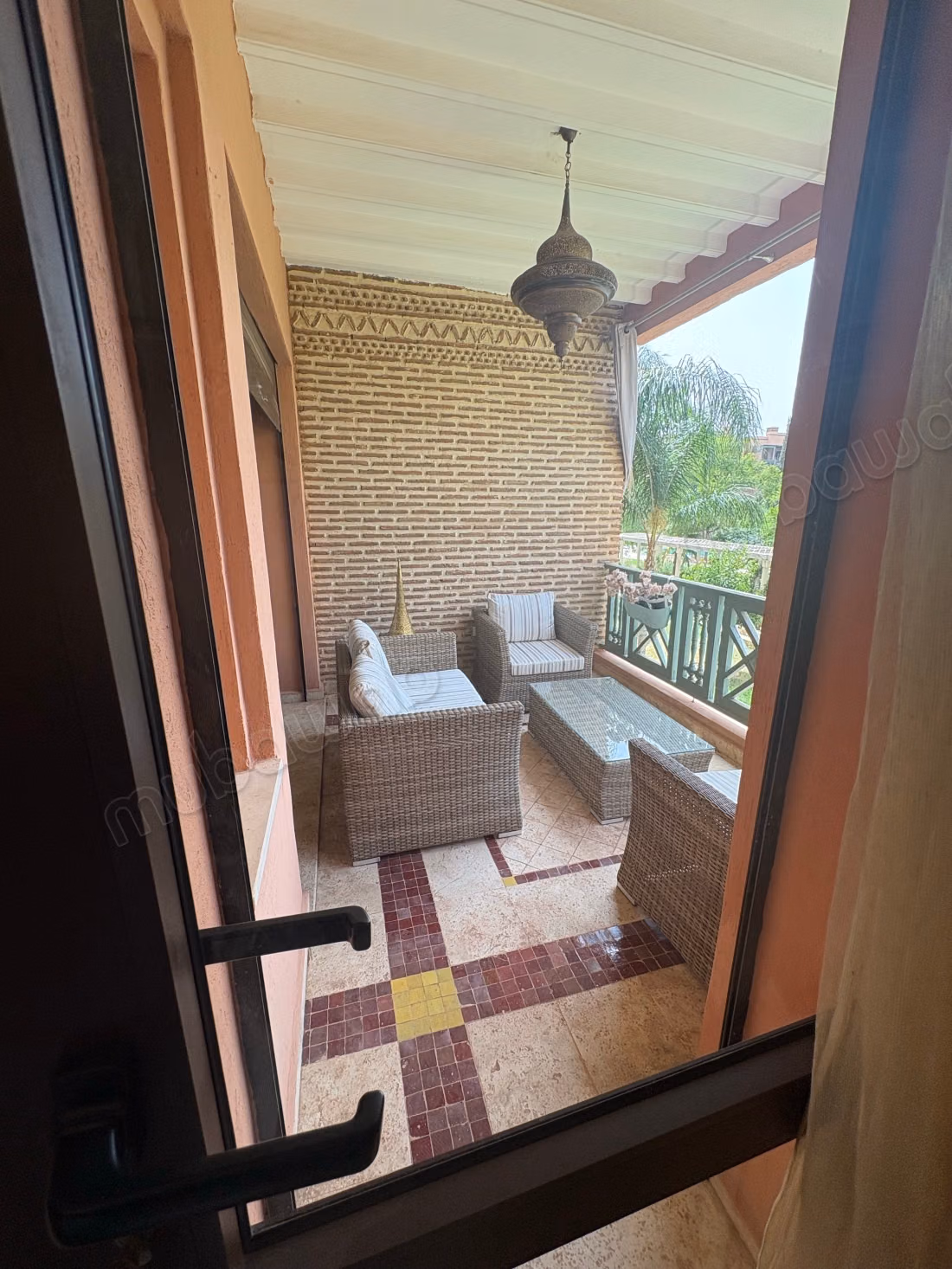 Prachtig appartement te huur in Agdal. Totale oppervlakte 150 m². Goed ingericht