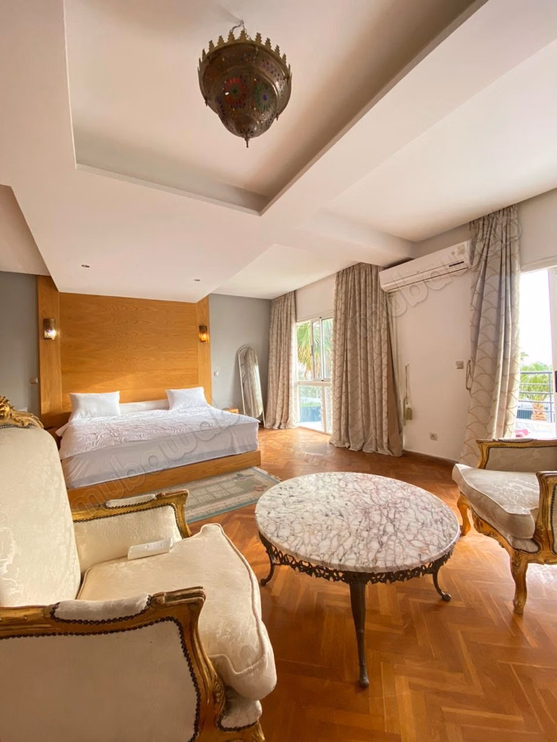 Bella villa in affitto a Malabata. 5 stanze. Arredata