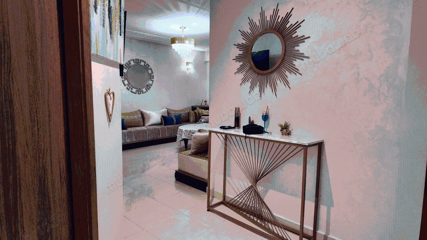 Well-equipped two-bedroom apartment