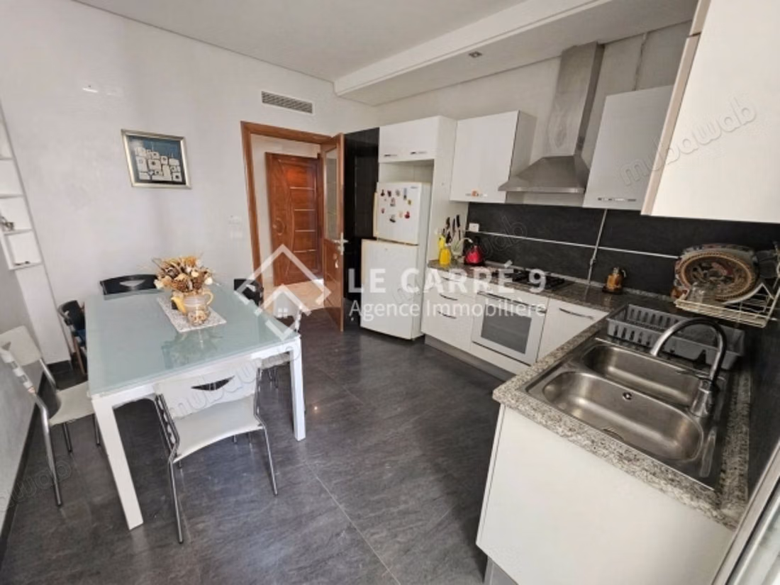 For rent furnished apartment S3 in Ain Zaghouan Nord