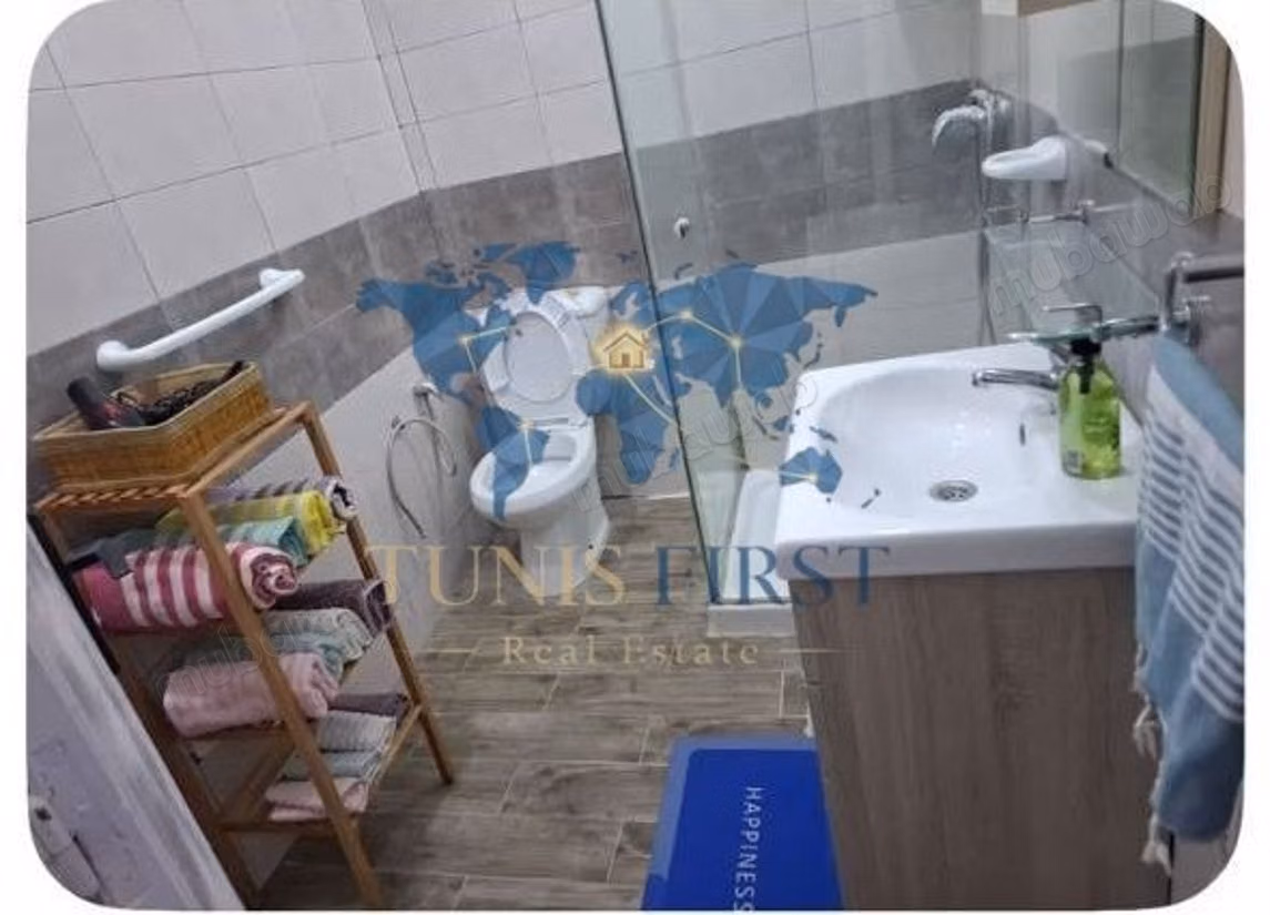 For Rent: Furnished Floor of Villa S2 at La Marsa Beach