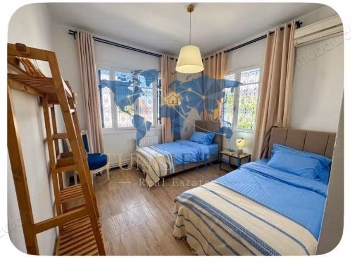 For Rent: Furnished Floor of Villa S2 at La Marsa Beach