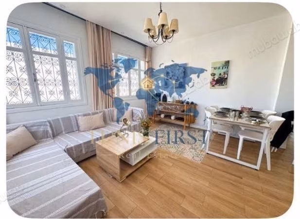 A Louer Etage de villa S2 Meublé à La Marsa Plage