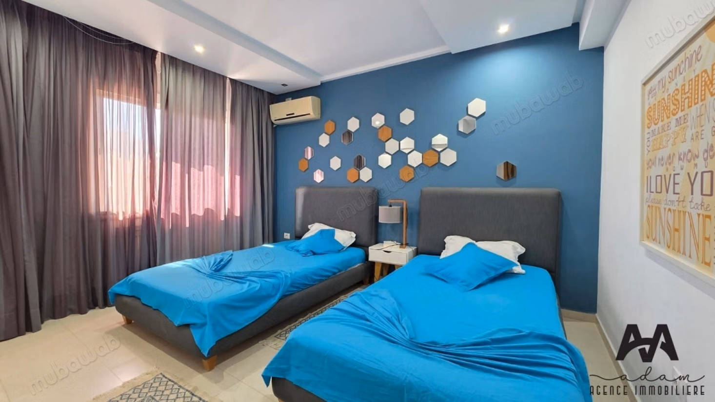 Appartement S3 meublé à Nabeul
