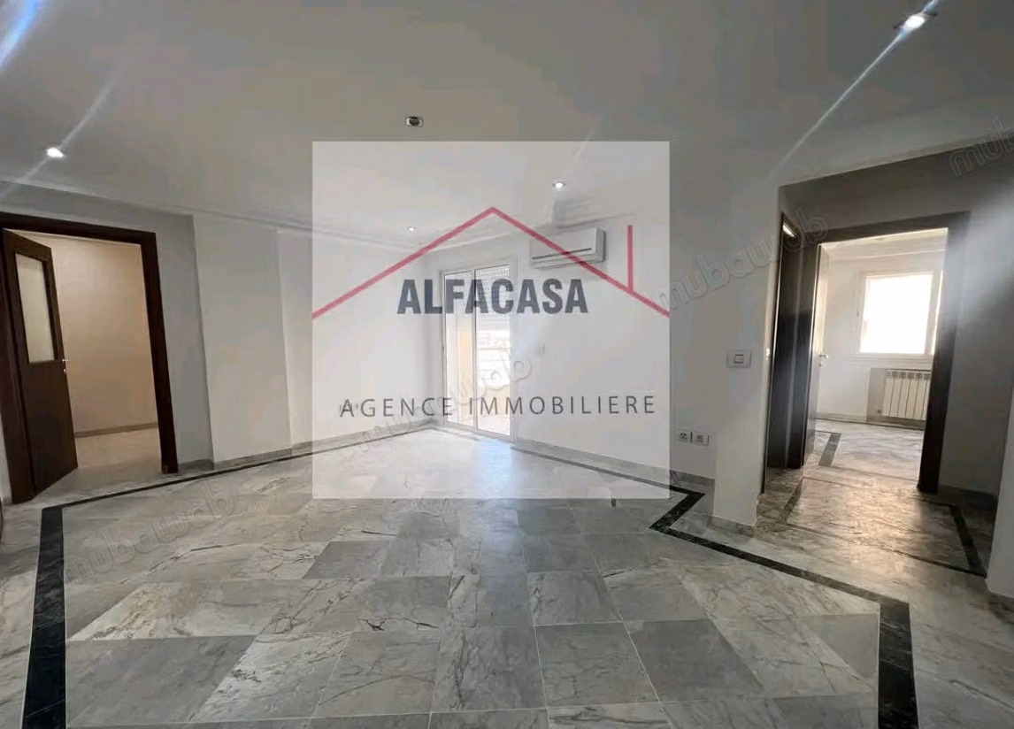 For rent an S2 apartment in Ain Zaghouan Nord
