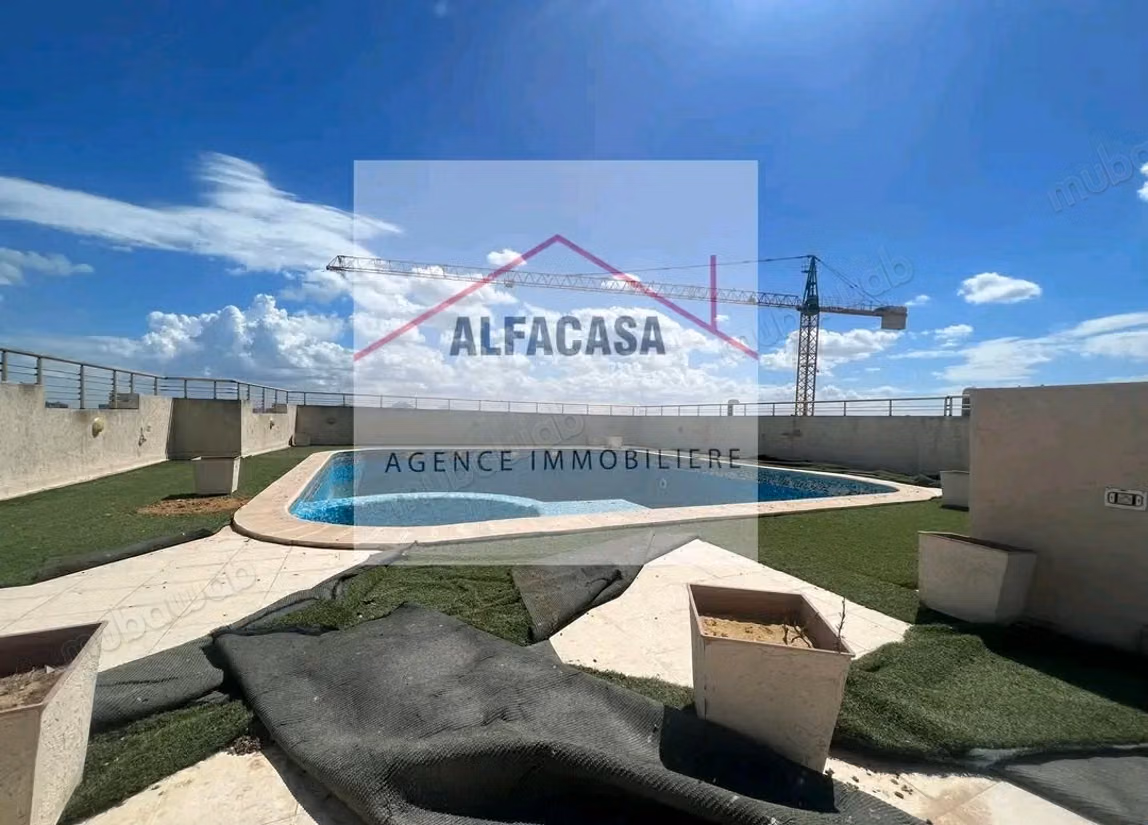 For rent an S2 apartment in Ain Zaghouan Nord