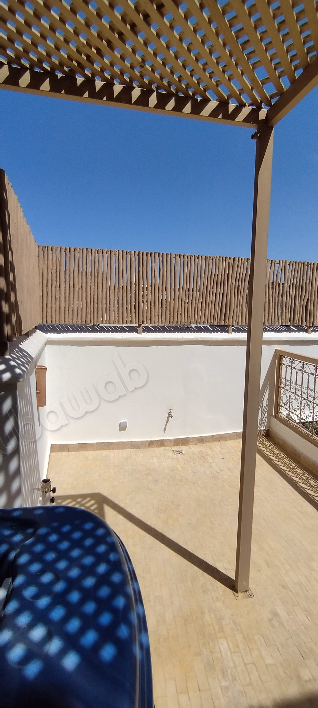 Riad titré de 3 chb et 3 sdb jaccuzi double ter