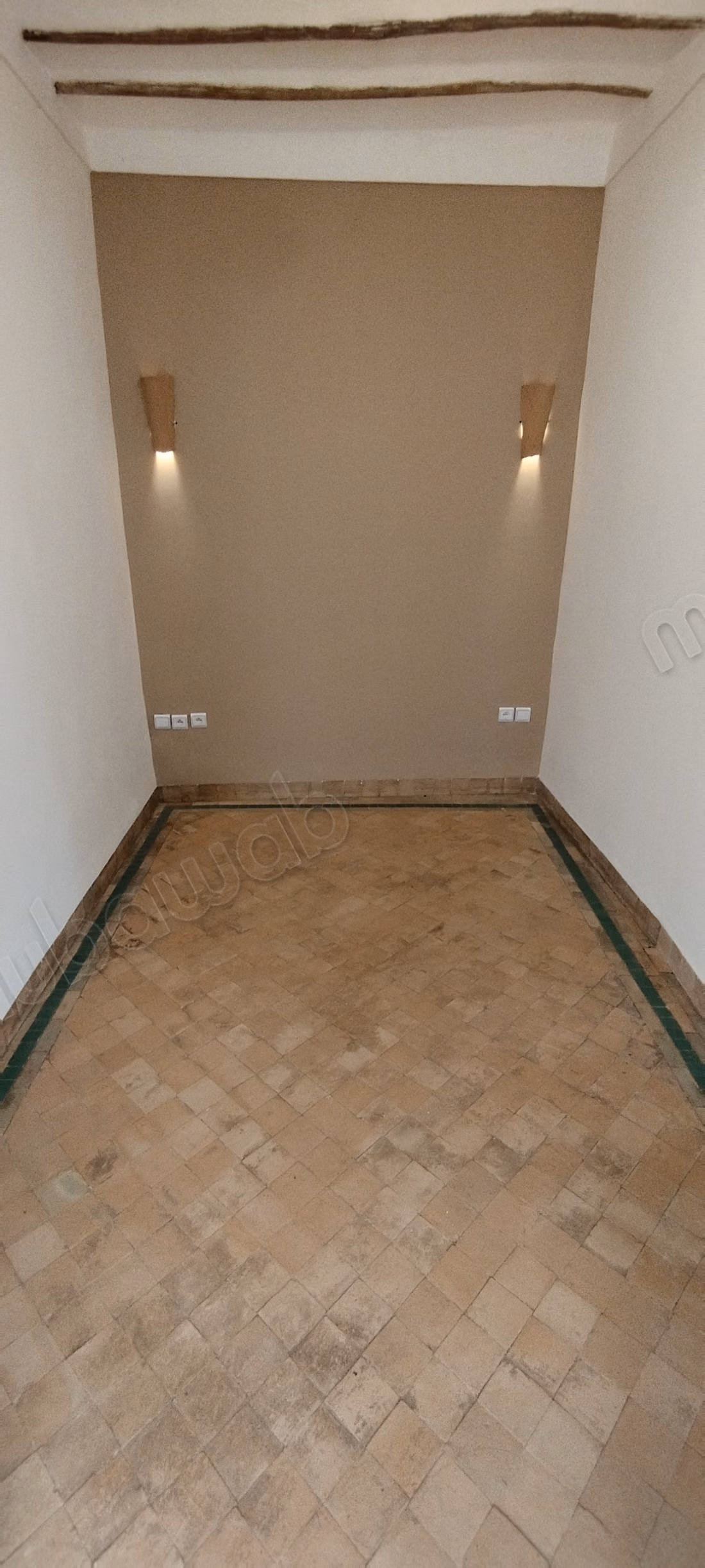 Riad titré de 3 chb et 3 sdb jaccuzi double ter