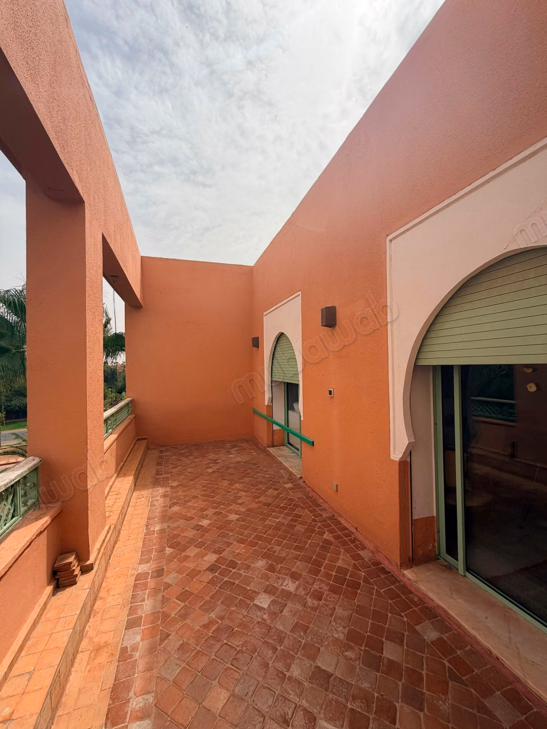 RÉSIDENCE PALMERAIE 1 Appartement meublé 100 m², terrasse vue Atlas