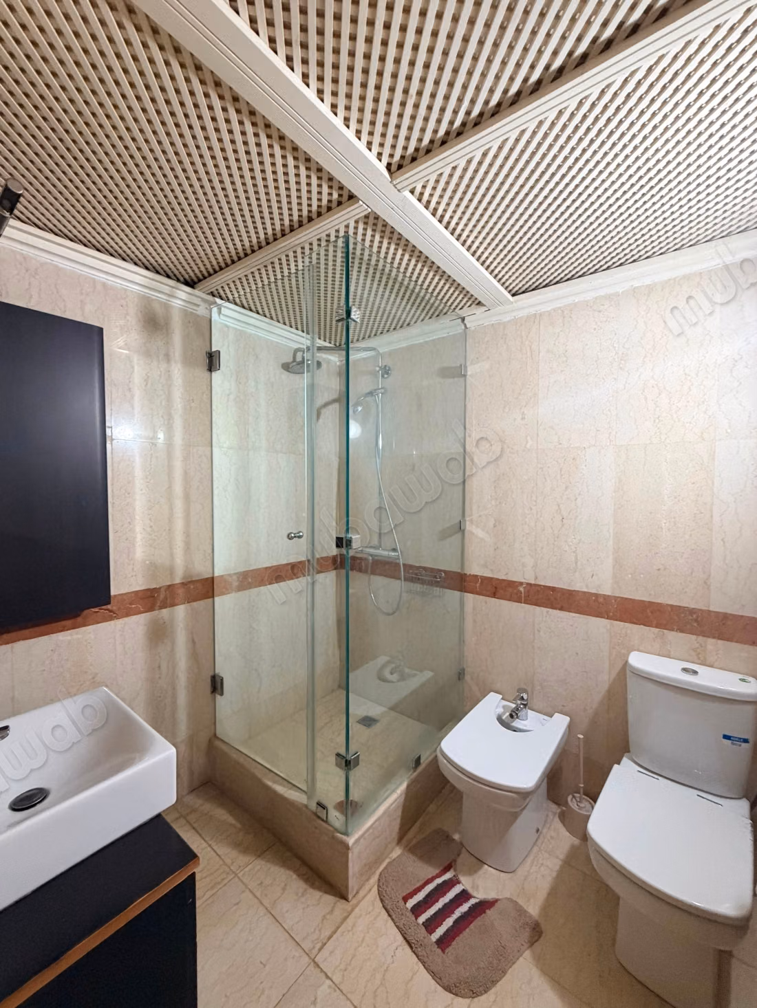 RÉSIDENCE PALMERAIE 1 Appartement meublé 100 m², terrasse vue Atlas