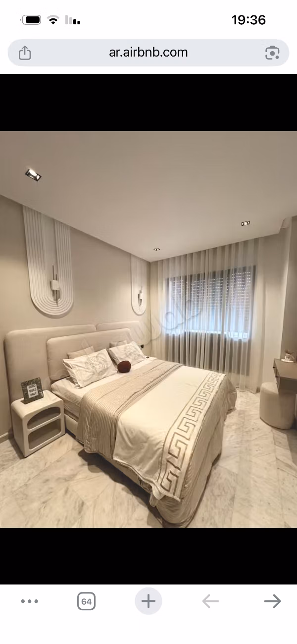 Appartementen te huur in de vredeswijk. Totale oppervlakte 64 m². Residentie met conciërge en airconditioning