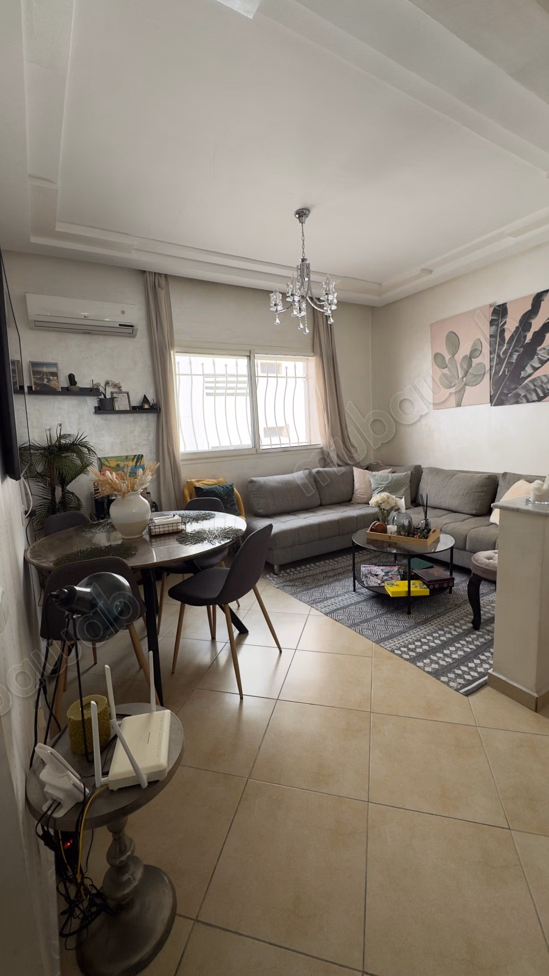 Appartement en vente à Hay Alamal. 3 pièces. Meublé