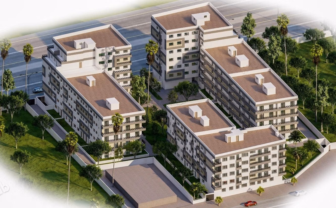 Appartamento in vendita a Oulfa. Superficie totale 76 m²
