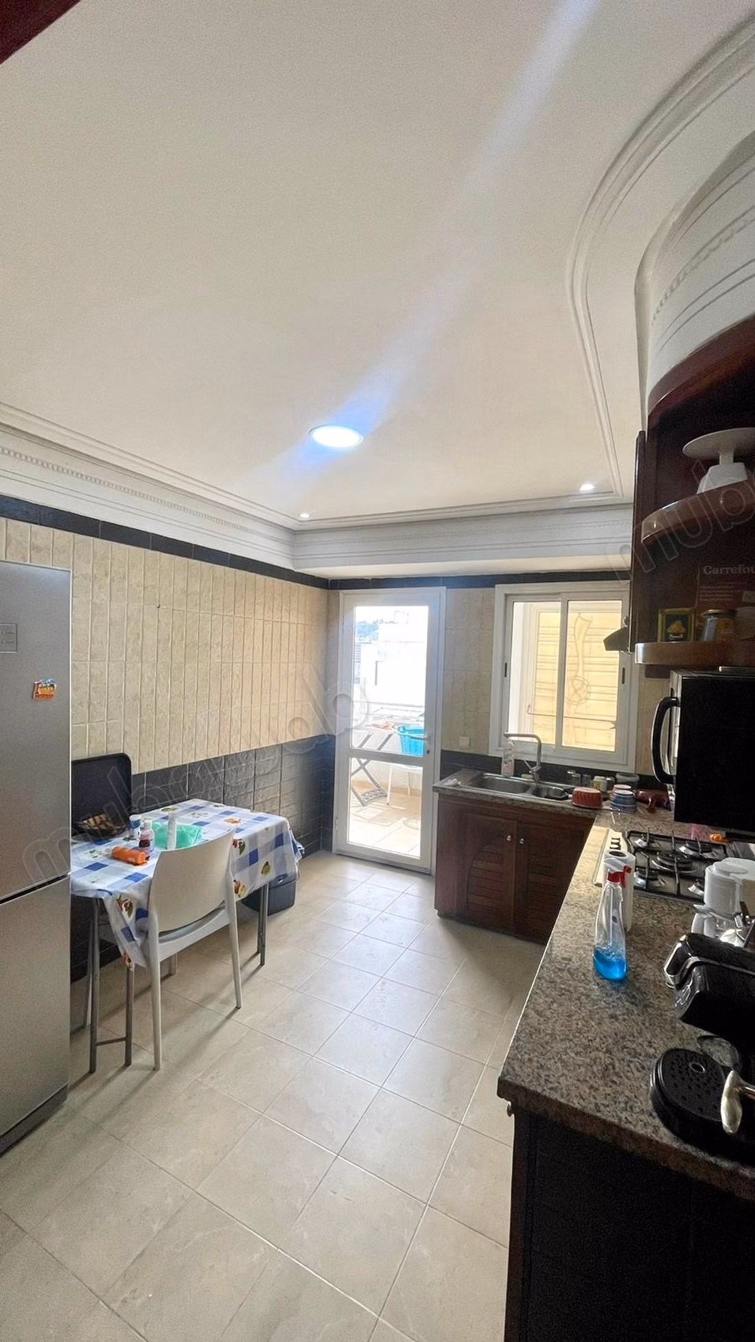Appartement 2 chambres avec grande terrasse en retrait – Tanger 
Nejma Rond point Maroc Telecom