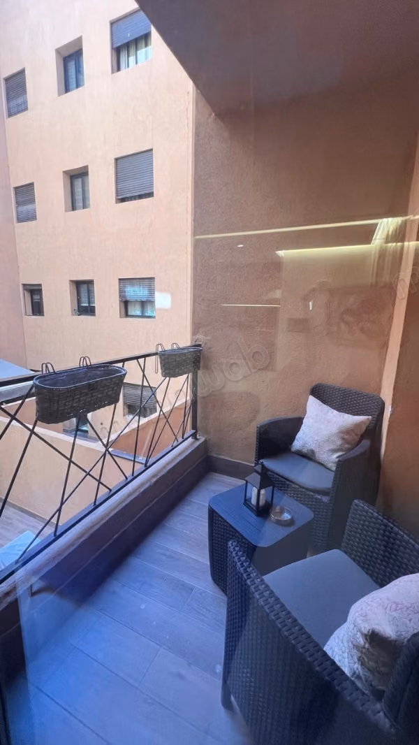 Stunning apartment for rent in Majorelle. Total area 90 m². Armored door, security