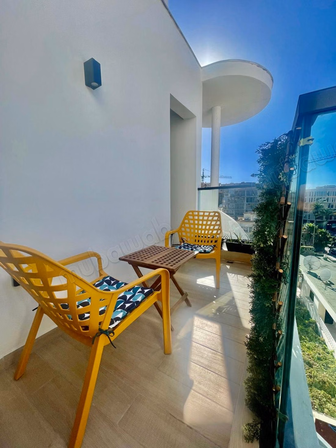 Superbe appartement à louer à Palmier. 2 pièces. Bien meublé