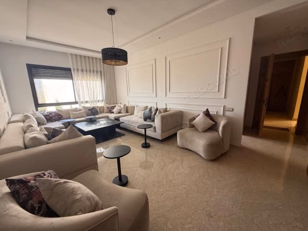Dar Bouazza furnished apartment for rent 3 bedrooms