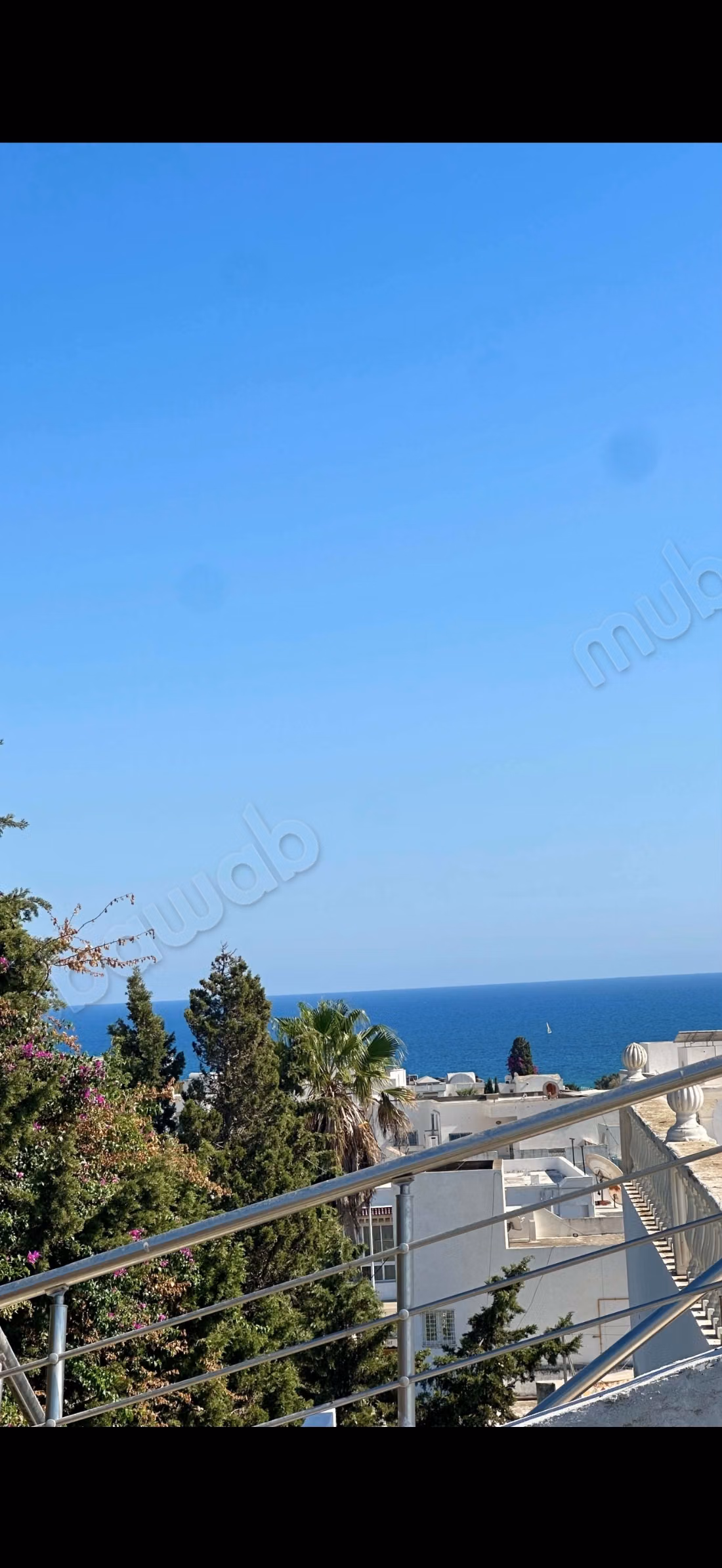 Apartments for rent in Hammamet North. 2 beautiful rooms. Reinforced door and double glazing system