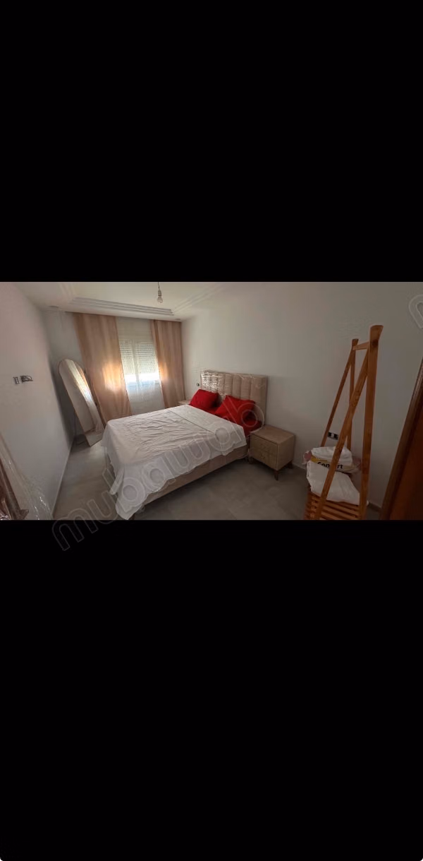 Apartments for rent in Hammamet North. 2 beautiful rooms. Reinforced door and double glazing system
