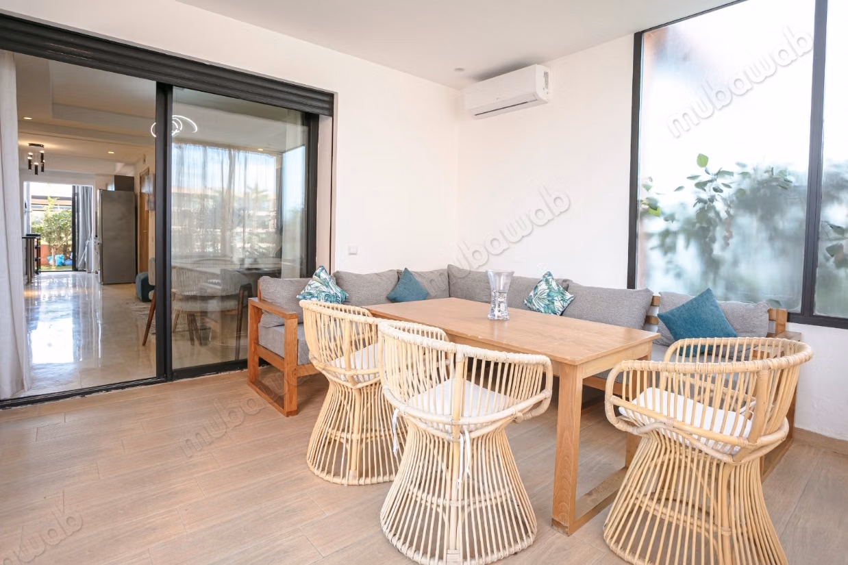 Prachtig appartement met tuin