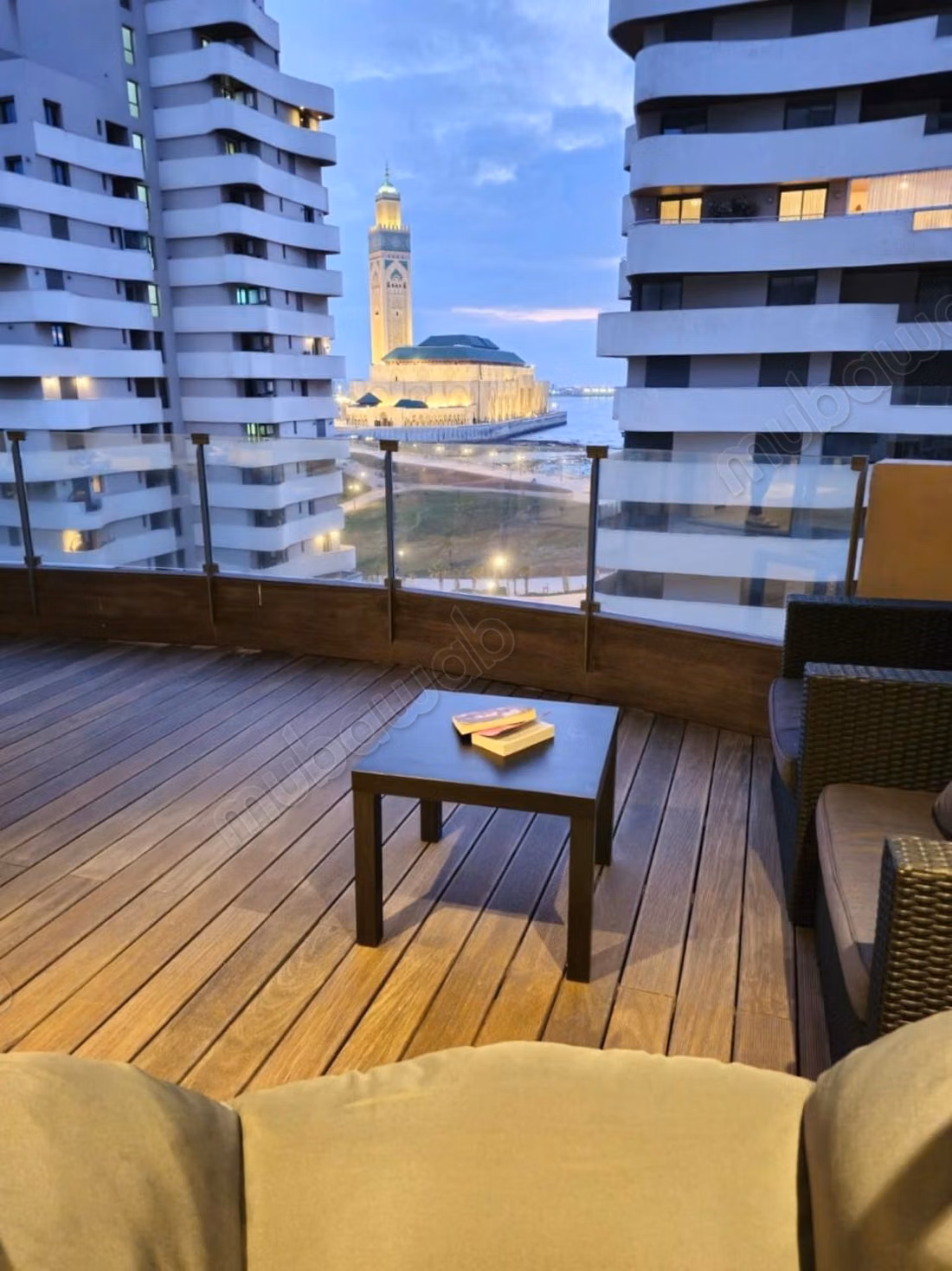 Appartement 260m eublé 3 chambres, Marina ain diab
