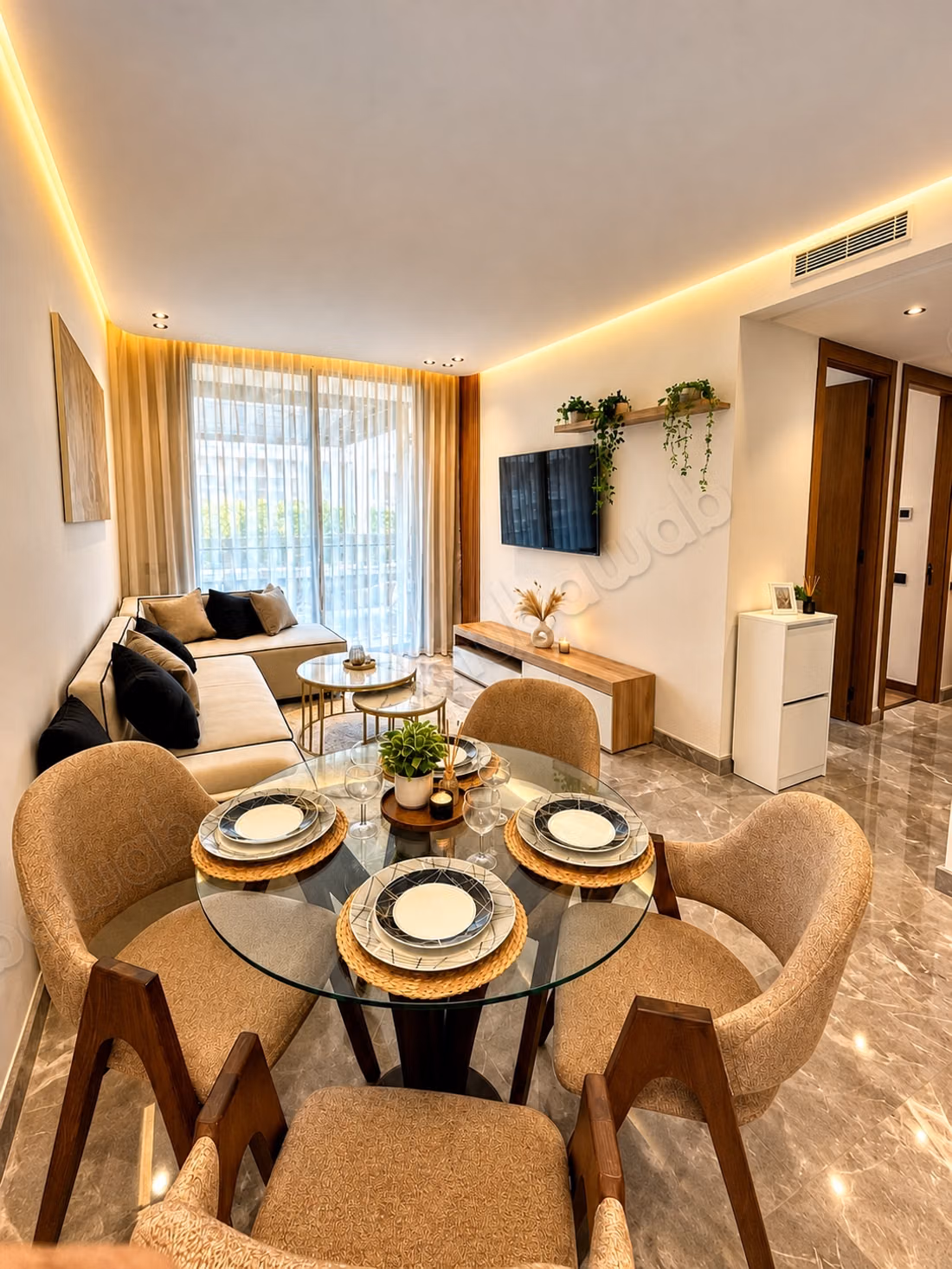Superbe appart 2 chambres neuf meublé, ferme bretonne