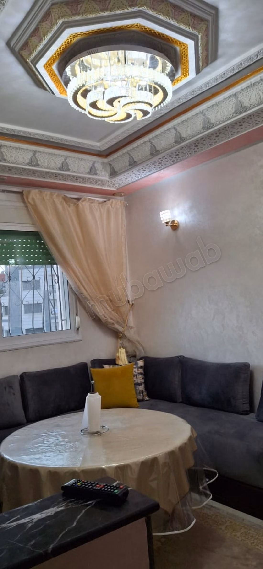 Bel appartement à louer dans le quartier de Wadi Al-Dahab. 2 chambres. Meublé