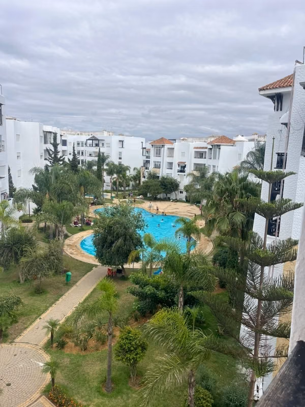 Location appartement à mar’a 
golf assilah