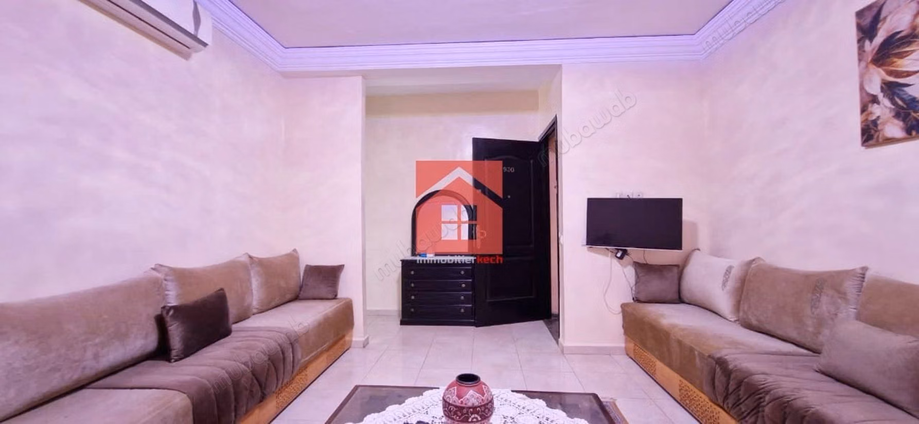 Gemeubileerd Appartement met Balkon in Mabrouka