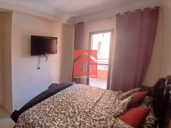 Gemeubileerd Appartement met Balkon in Mabrouka