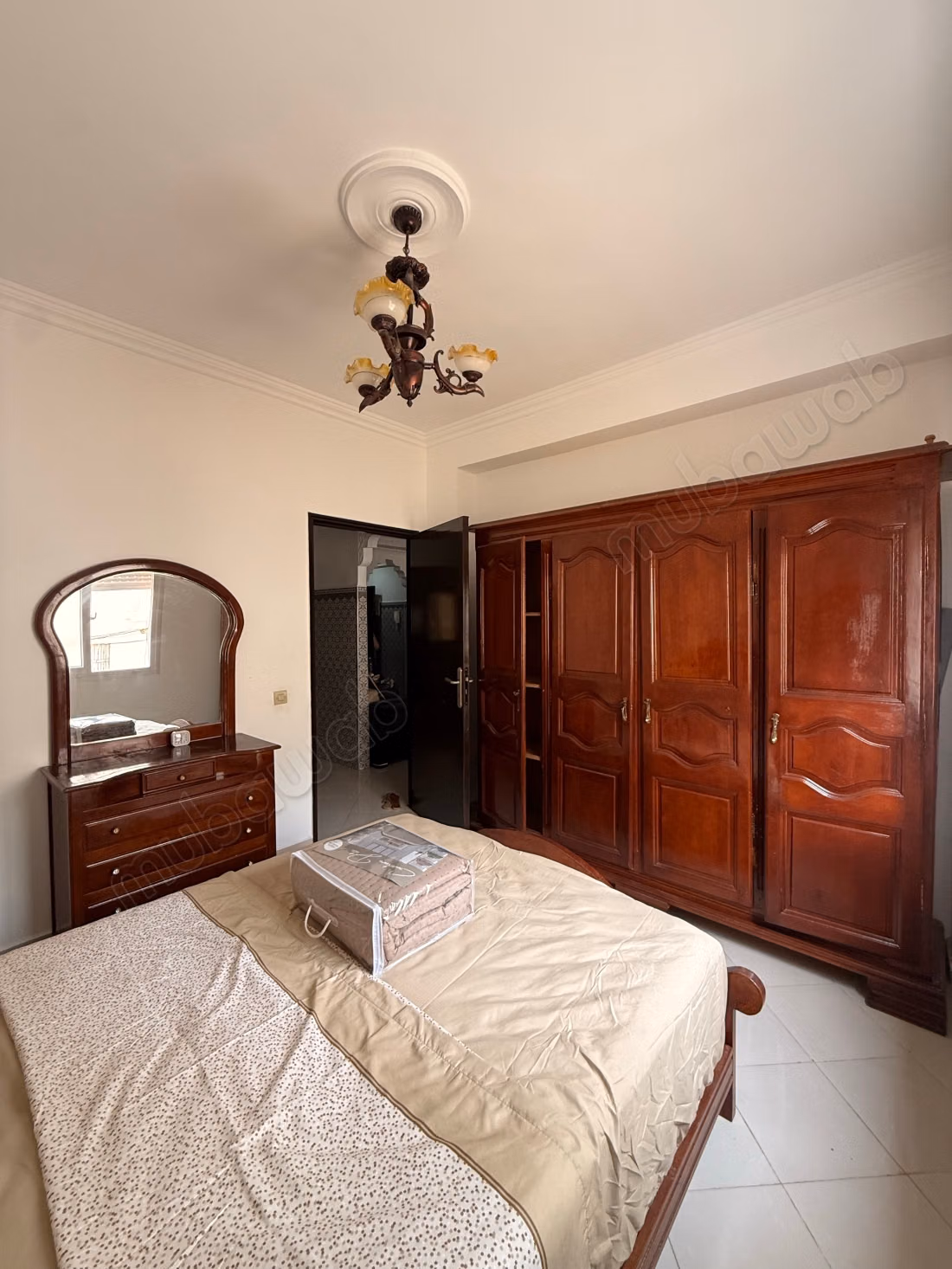 Bel appartement en location à Bel Bachir.
Surface de 63 m².
Meublé