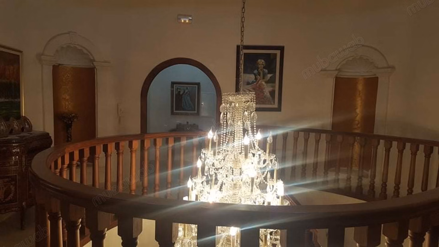 Mini castle for rent in El Manar 2. 8 comfortable rooms. Furnished