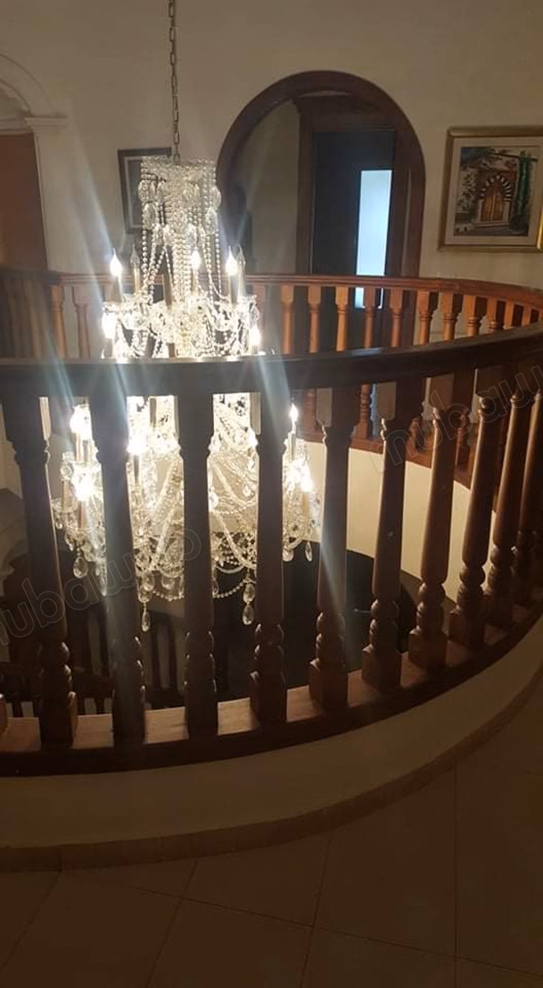 Mini castle for rent in El Manar 2. 8 comfortable rooms. Furnished