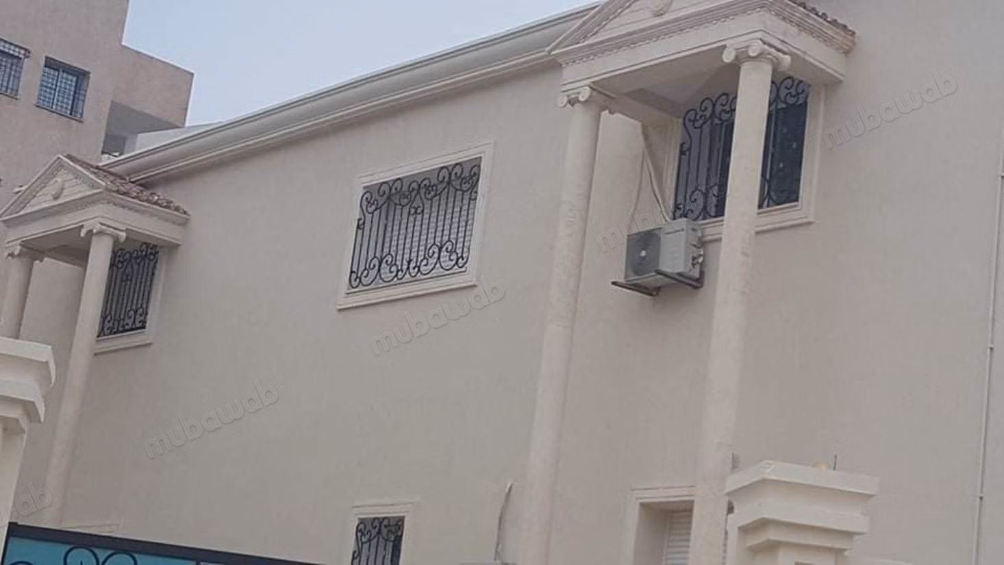 Mini castle for rent in El Manar 2. 8 comfortable rooms. Furnished