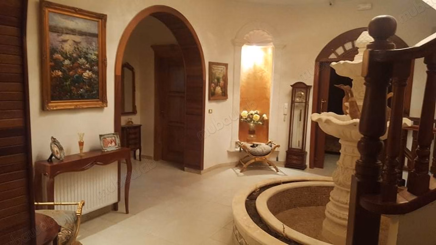 Mini castle for rent in El Manar 2. 8 comfortable rooms. Furnished
