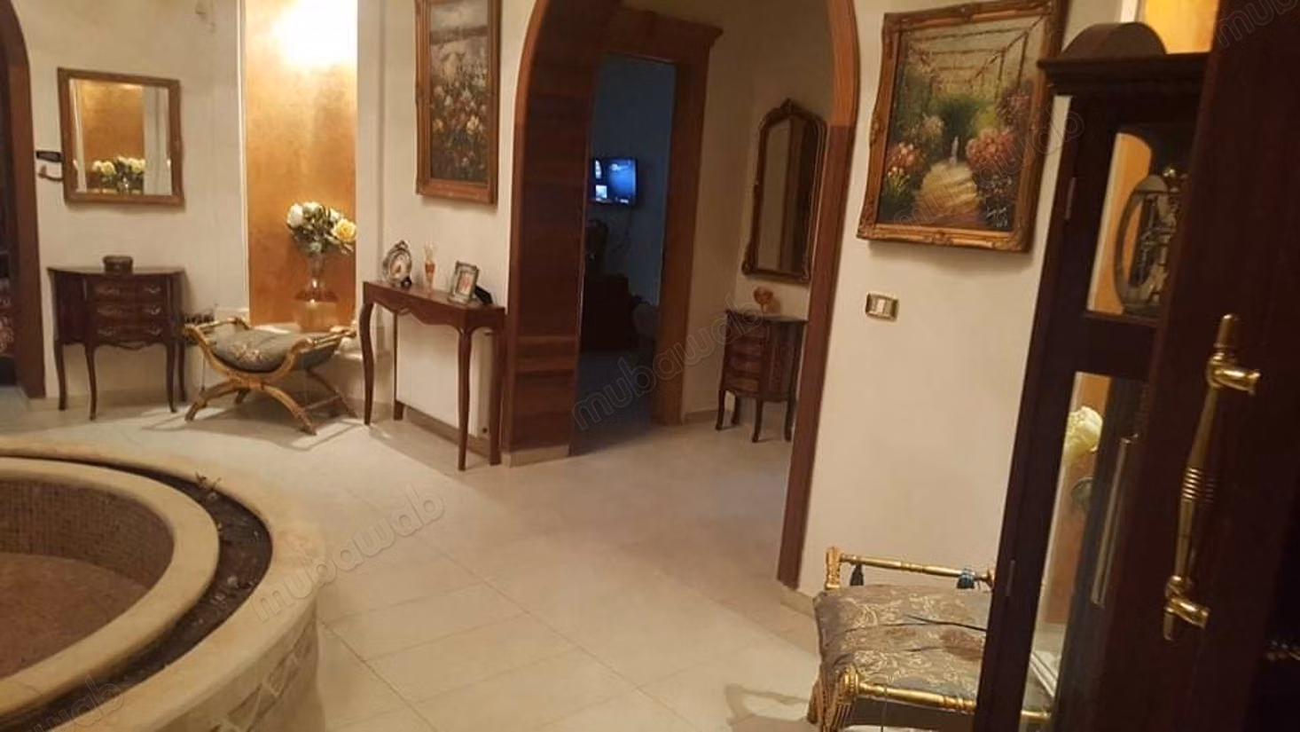 Mini castle for rent in El Manar 2. 8 comfortable rooms. Furnished