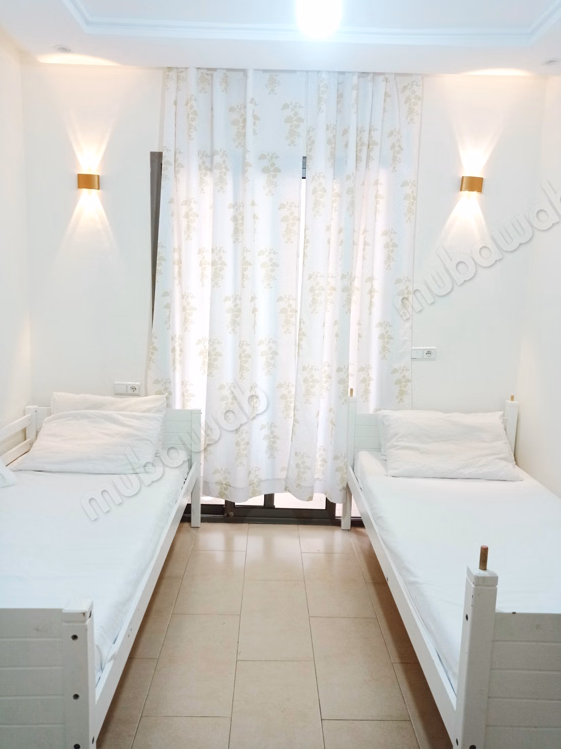 Appartement te huur in El Mansouria. 3 mooie slaapkamers. Gemeubileerd