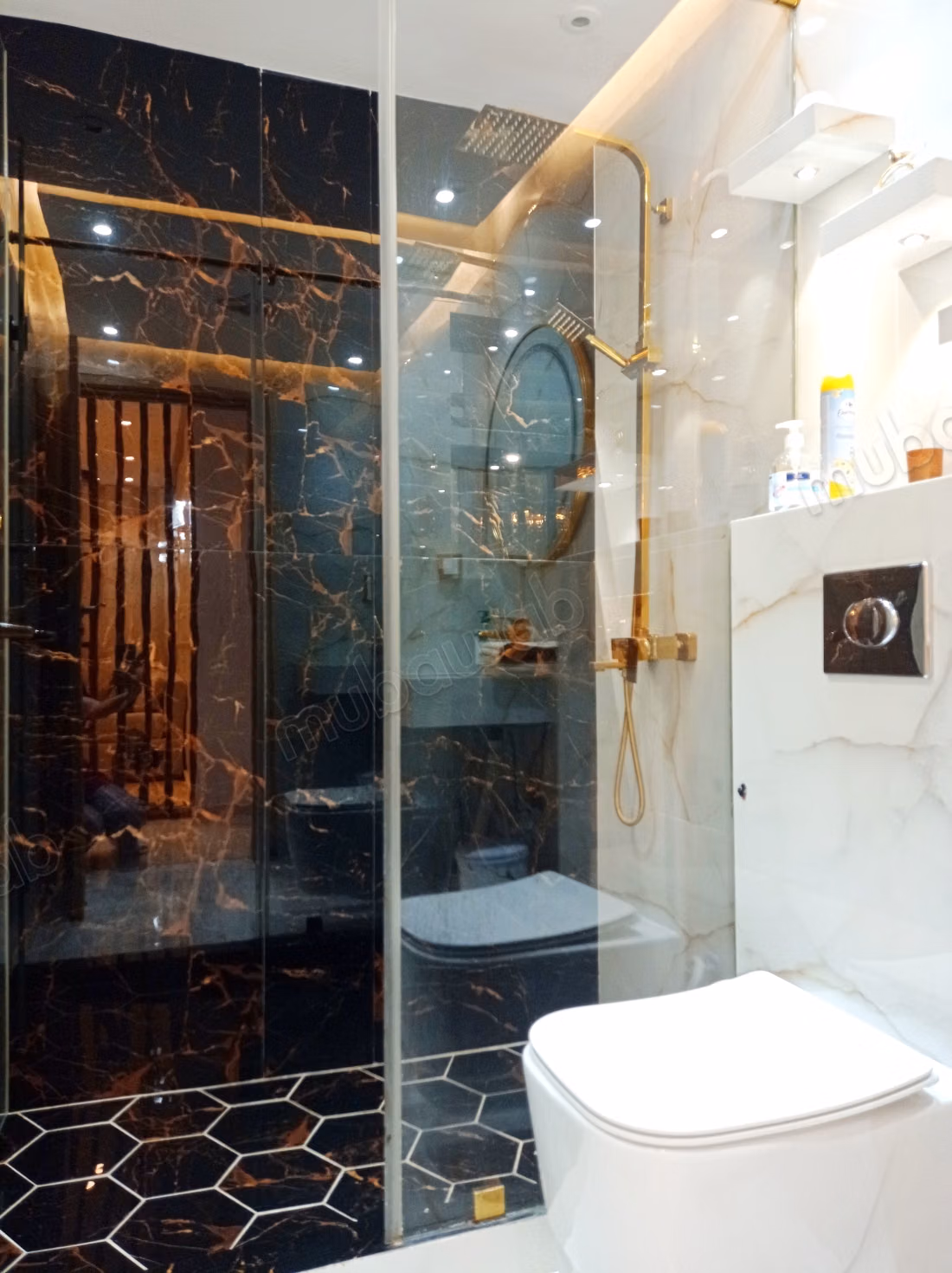 Appartement te huur in El Mansouria. 3 mooie slaapkamers. Gemeubileerd