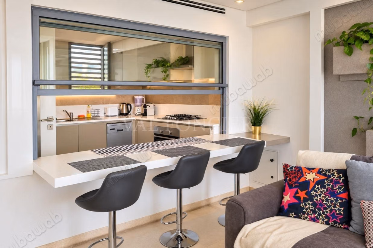 Location appartement moderne meublé 2chambres 
Ferme Bretonne, Casablanca