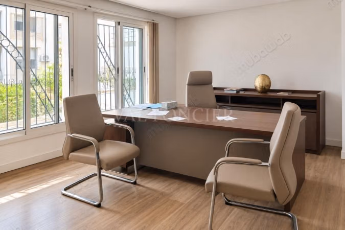 High-end Office Rental 82m2 Furnished Racine, Casablanca
