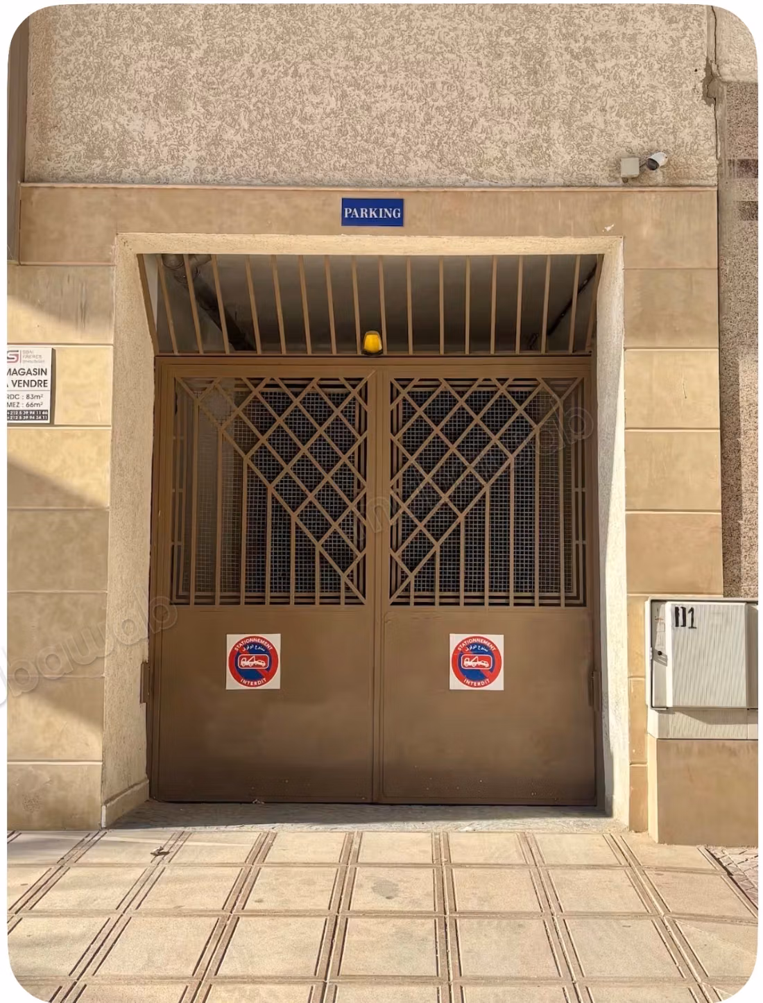 Superbe appartement à louer au quotidien au cœur de Tanger, surface totale de 54 m². Meublé