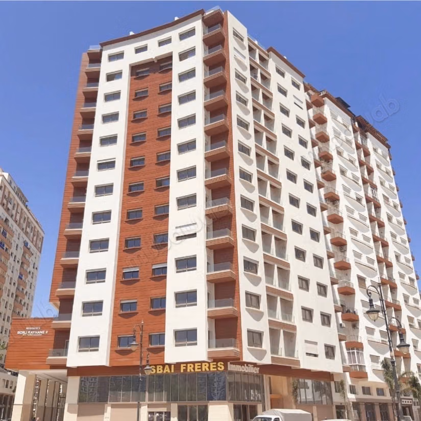 Superbe appartement à louer au quotidien au cœur de Tanger, surface totale de 54 m². Meublé